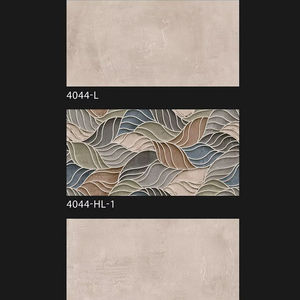 Carreaux muraux 300x600 entièrement plaqués or en céramique décorative de luxe pour hôtels et villas Carreaux en porcelaine brillante - Product Image 1