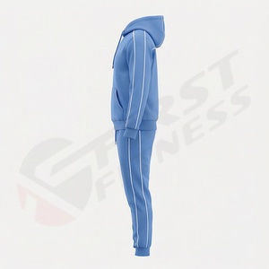 Survêtement décontracté à capuche pour homme, sur mesure, de qualité supérieure, fabriqué au Pakistan, respirant, léger, 100 % polyester, idéal pour l'hiver - Product Image 3