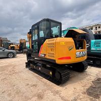 Mini-excavatrice SANY SY75Cpro d'occasion à bas prix, marque chinoise, 7 tonnes, SY26U 35U 60C 75C, prix d'usine, excavatrice d'occasion à vendre