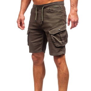 Men's Solid Casual Cargo <b>Shorts</b> High Quality Multiple Pockets Breathable Quick Dry <b>Waterproof</b> Active Wear Canvas Comfort - Product Image 5