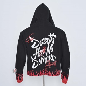 High Quality Heavyweight Cotton Streetwear <b>Fleece</b> Sweatshirt Custom 400 500 Gsm Print logo <b>Oversized</b> <b>Hoodies</b> Men - Product Image 6