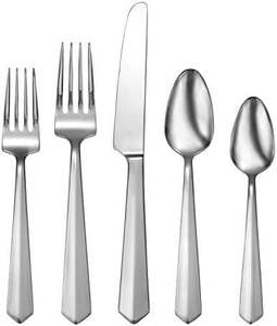 Ensemble de couverts en acier inoxydable en gros, argenterie polie mate, thé, dessert, comprend cuillère, fourchette, couteau à steak - Product Image 2