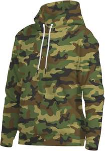Venta caliente hecho en el mejor Material Camo Hoodies Venta al por mayor de manga larga Streetwear Sudaderas Nueva moda Camo Style Hoodies - Product Image 3