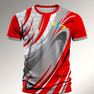 เสื้อยืดคอกลมแบบสวมสำหรับผู้ชายไซส์ใหญ่ ผลิตตามสั่งขายส่ง ผ้าฝ้าย 100% ระบายอากาศได้ดี แห้งเร็ว พร้อมดีไซน์เฉพาะตัว - Product Image 4
