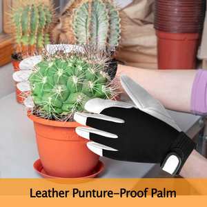 Guantes de Soldadura Industriales Resistentes al Calor, de Cuero Dividido, para Uso Diario en Exteriores, Transpirables y Ecológicos - Product Image 4