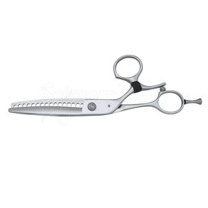 กรรไกรผอมบางแบบหมุนนิ้วหัวแม่มือหมุนได้ปรับความตึงได้และจับสบาย - Product Image 3