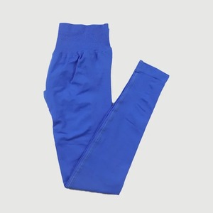 Women's XL High Waist Quick Dry Yoga <b>Leggings</b> Best Design Seamless Pants Elastic Waist Custom Colors Printed Solid - Product Image 1