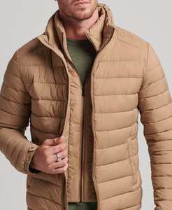 Meilleure vente Veste matelassée de couleur unie sur mesure de haute qualité à capuche pour hommes pour l'hiver en extérieur - Product Image 5