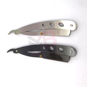 Série populaire de rasoirs colorés pour homme, rasoir de barbier en acier inoxydable, support de rasoir pliable, lame remplaçable à prix avantageux - Product Image 4