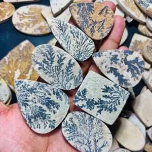 Psilomelance de grado AAA, cabujón de dendrita, piedras preciosas sueltas para Chakra, decoración del hogar, fabricación de joyas, curación de cristal Natural - Product Image 2