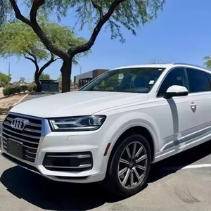 2017 Audi Q7 3.0T เครื่องยนต์เทอร์โบระดับพรีเมี่ยม AWD ขับเบาะหนังสีดำภายในพวงมาลัยซ้าย - Product Image 1