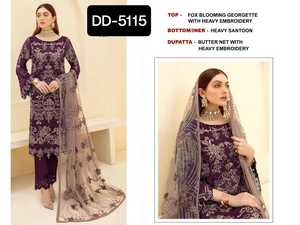 Últimas mujeres usan vestidos indios tradicional Salwar Kameez diseñador Salwar trajes de moda ropa de boda colecciones de ropa - Product Image 3