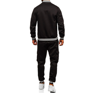 Survêtement unisexe à capuche solide pour l'hiver, tissu en molleton 100% coton, logo et couleur personnalisables - Product Image 4