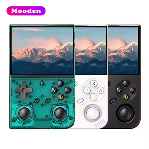 S New RG35XX Pro Consola de juegos portátil 64GB 3,5 "Pantalla IPS Linux 64-bit 3200mAh RG35XX Pro WIFI <span class=keywords><strong>Retro</strong></span> <span class=keywords><strong>Video</strong></span> Gaming Player - Product Image 1