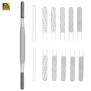 Râpe FOMON de haute qualité, 20 cm (8 pouces), à dents, avec carbure de tungstène, en acier inoxydable, instruments de chirurgie dentaire - Product Image 2