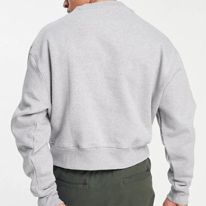 Sudaderas con Capucha Corta de Alta Calidad para Hombre |   Camiseta Personalizada con Bordado Digital, 80% Algodón, 20% Poliéster, Corte Holgado - Product Image 3