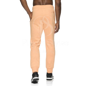 Men's Casual Sport Style Sweatpants Mid Waist Acid Washed Oxford Cotton Lightweight Straight Pattern Pants OEM Service Hot <b>Sale</b> - Product Image 2