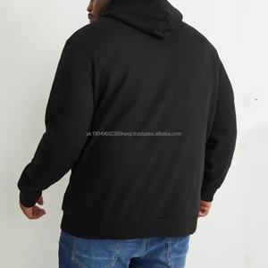 High Quality Clothing Custom Street Style Cotton Hoodie Heavyweight Men's Zip up Hoodie - Product Image 5