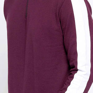 Chándal de Hombre con Diseño Único y Moderno, Transpirable, de Nailon/Algodón, con Cremallera, Cómodo, Informal, para Otoño, Opciones de Tallas Grandes, Color Sólido - Product Image 5