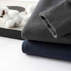 Sudadera con Capucha y Cremallera de Color Sólido, Colección Otoño/Invierno, Tejido de 360 Gramos - Product Image 2