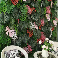 Toile de fond murale de verdure panneau de buis artificiel plante verte plante fleur mur pour décoration extérieure