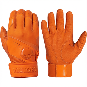 Guantes de Bateo Profesionales Hechos a Medida al por Mayor, Palma Sintética de Alto Agarre, Cierre Fuerte en la Muñeca, Guantes de Bateo para Béisbol y Sóftbol - Product Image 3