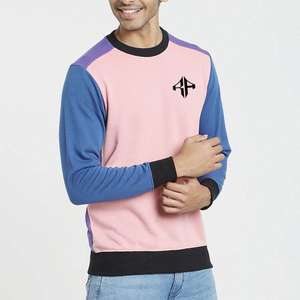 Top qualité classique hommes Streetwear hommes sweat décontracté couleur unie à manches longues sweat hommes 100% coton par ATLANTIC - Product Image 4