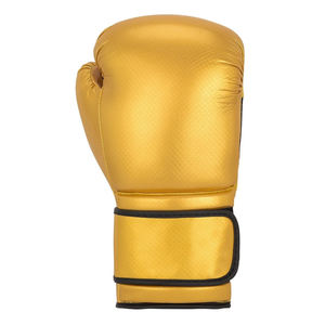 Gants de boxe professionnels personnalisés en cuir de vachette doré, élégants, toutes couleurs, à lacets, pour usage extérieur, séchage rapide - Product Image 2