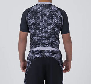 <b>Rash</b> <b>Guard</b> <b>Swimsuit</b> Soft Stretchy Water Shirt with Short Sleeves Wholesale rate best selling with customization OEM 2025 - Product Image 4