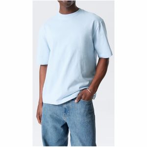 Ropa informal de alta calidad, camisetas para hombres, camisetas ligeras para hombres, camisetas para hombres de color sólido a la venta - Product Image 1
