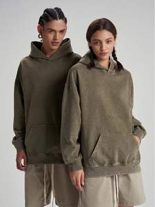 Sudadera con capucha de gran tamaño para mujer, OEM jersey de lana, sudadera personalizada de manga larga, fabricante de ropa al por mayor - Product Image 5