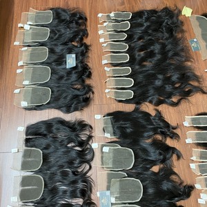 ผลิตภัณฑ์หรูหรา แฮร์ฟรอนทัลคลอสเชอร์ ผมแท้เวียดนาม 100% เรมี่ เวอร์จิ้น ต่อผมแบบเครื่องจักร ดับเบิ้ลเวฟท์ คุณภาพสูงมาก - Product Image 1