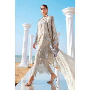 Estilo paquistaní Nuevo Diseño 3 piezas Ligero Cómodo Ropa formal Shalwar Kameez Todos Los tamaños disponibles Vestido de fiesta para mujer - Product Image 5