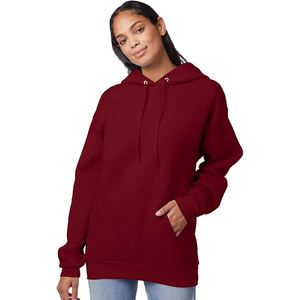 เสื้อฮู้ดผ้าฟลีซโอเวอร์ไซส์สำหรับผู้ชายเสื้อผ้าแนวสตรีทผ้าคอตตอนให้ความอบอุ่นสำหรับฤดูหนาวพร้อมโลโก้ออกแบบได้ตามต้องการ - Product Image 2