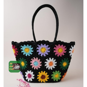 SAC FOURRE-TOUT EN LAINE TRICOTÉE SAC À MAIN EN CROCHET ÉCOLOGIQUE AVEC CONCEPTION MINIMALE MODERNE POUR L'USURE QUOTIDIENNE - Product Image 3