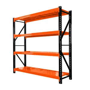 Magazijn Opbergrek Garage Kelderrek Huis Organizer Heavy Duty Stalen Ce-Gecertificeerd Verstelbaar 4-Shelf 40 Cm