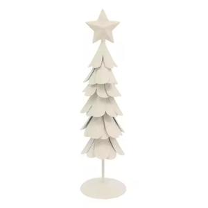 Petit sapin de Noël décoratif en métal pour table, élégant et parfait pour les espaces, décoration de Noël idéale pour la maison moderne - Product Image 1