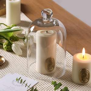 Vidrio transparente Pantalla moderna Cúpula Cloche Campana Tarro Mesa Caja decorativa Tamaño personalizado Logotipo para plantas cubiertas Comida - Product Image 3