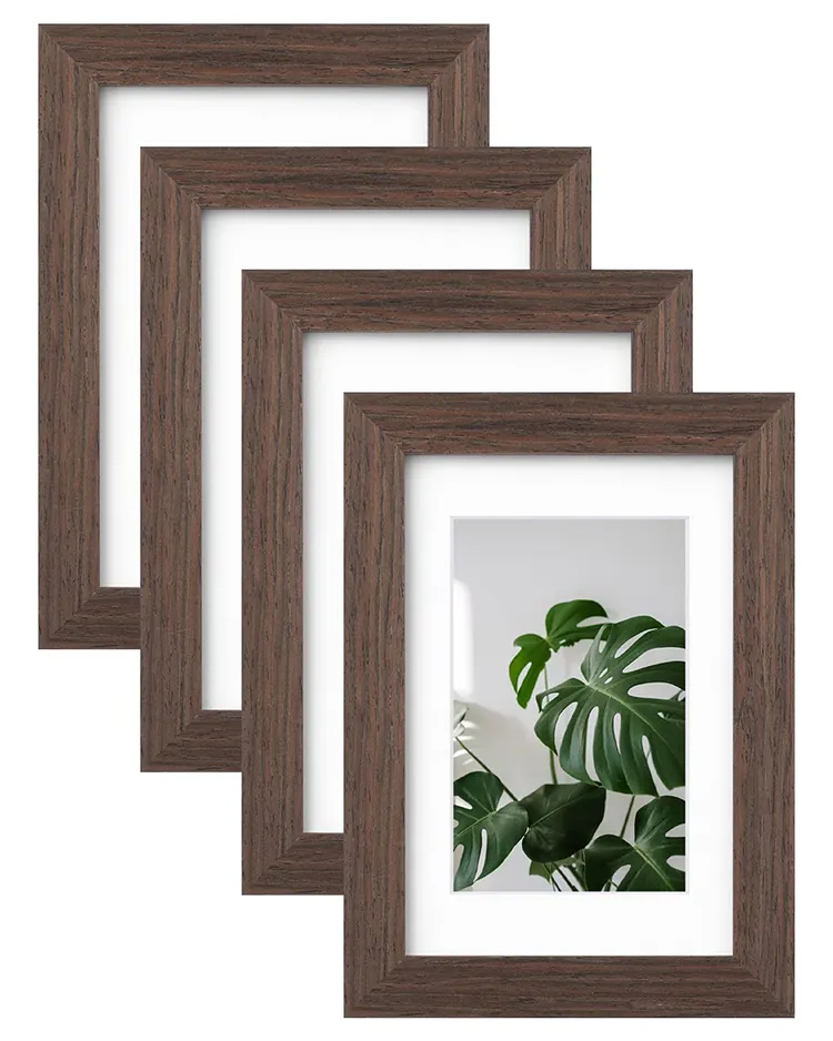 hot sale Picture Frames Made of Solid Wood with Plexiglass baby deco paint photo frame wooden finish photo frames