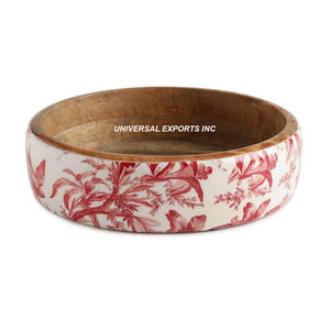 Pegatina Meena diseño cuenco de Chocolate calidad Superior hecho a mano dulce cuenco clásico elegante de madera elegante cuenco de Chocolate - Product Image 2