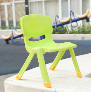 Mobilier scolaire empilable de chaise d'enfants en plastique anti-dérapant coloré pour la garderie préscolaire de maternelle - Product Image 3