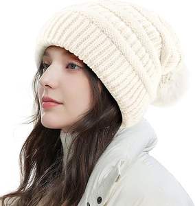 Gorro de punto hecho a mano, calidad superior, ajuste elástico acogedor, moda minimalista moderna para la comodidad del invierno al aire libre - Product Image 2