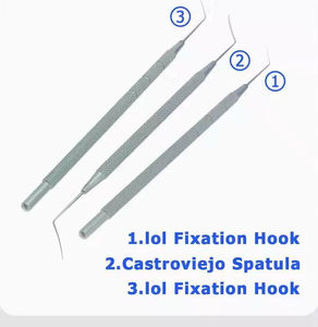 Juego de Microcirugía Oftálmica de Acero Inoxidable de Primera Calidad QNQ, Instrumentos Quirúrgicos Esenciales para el Cuidado Ocular de Cataratas, Clínica - Product Image 3