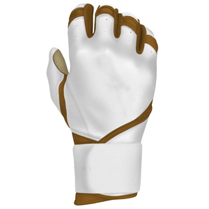 Guantes de bateo de béisbol y softbol de cuero genuino transpirables de tacto suave Guantes de bateo suaves unisex de Venta caliente - Product Image 3