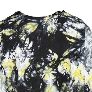 Jersey de cuello redondo tie Dye sudadera al por mayor precio bajo personalizado de alta calidad hombres sudadera de manga larga - Product Image 3