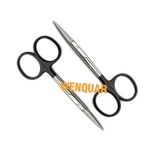 Professional Dental Iris Scissors 11.5cm Black Ring Manual Ultra Sharp Blades Top Surgical Quality Cutting Instruments - Product Image 4