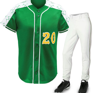 OEM Custom Embroidered <b>Baseball</b> Sportswear <b>Set</b> Breathable Jersey and Pant for Sale - Product Image 4