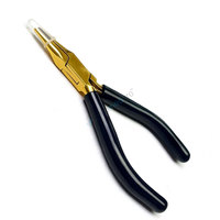 Pince à bec micro en acier inoxydable de haute qualité en vrac pour la fabrication de bijoux, outils et équipements, fil d'argent et d'or, dessin léger