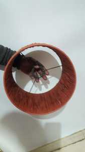 Abat-jour blanc Rafia Coolie Couverture élégante pour votre luminaire - Product Image 2