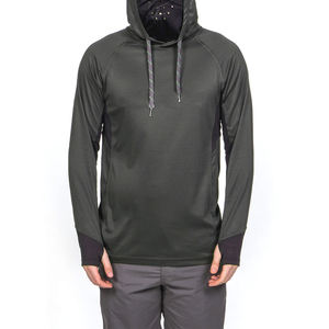 Ventes en gros de sweats à capuche de pêche confortables, légers, respirants, imperméables et à séchage rapide, imprimés sur mesure, 100% polyester - Product Image 1